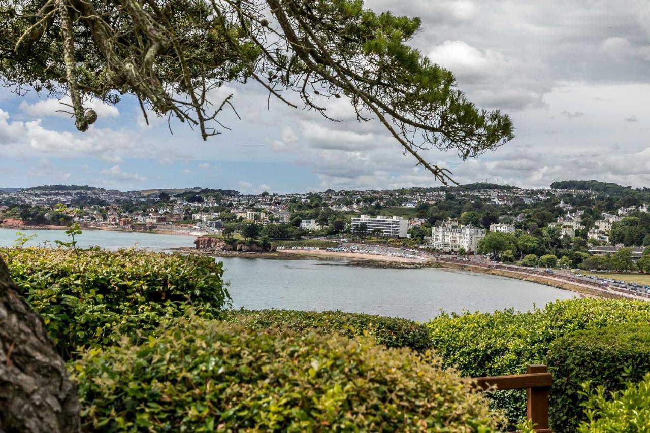 A7 Masts - Striking Beach Bolthole Apartment With Beautiful Sea Views Private Balcony & Parking Torquay Dış mekan fotoğraf